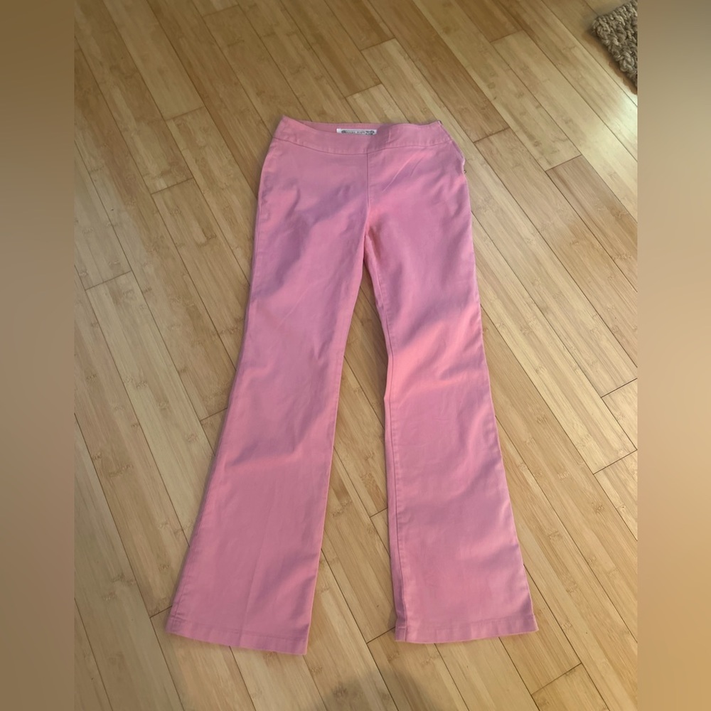 Krizia Jeans US size 10 stretch side zipper pink